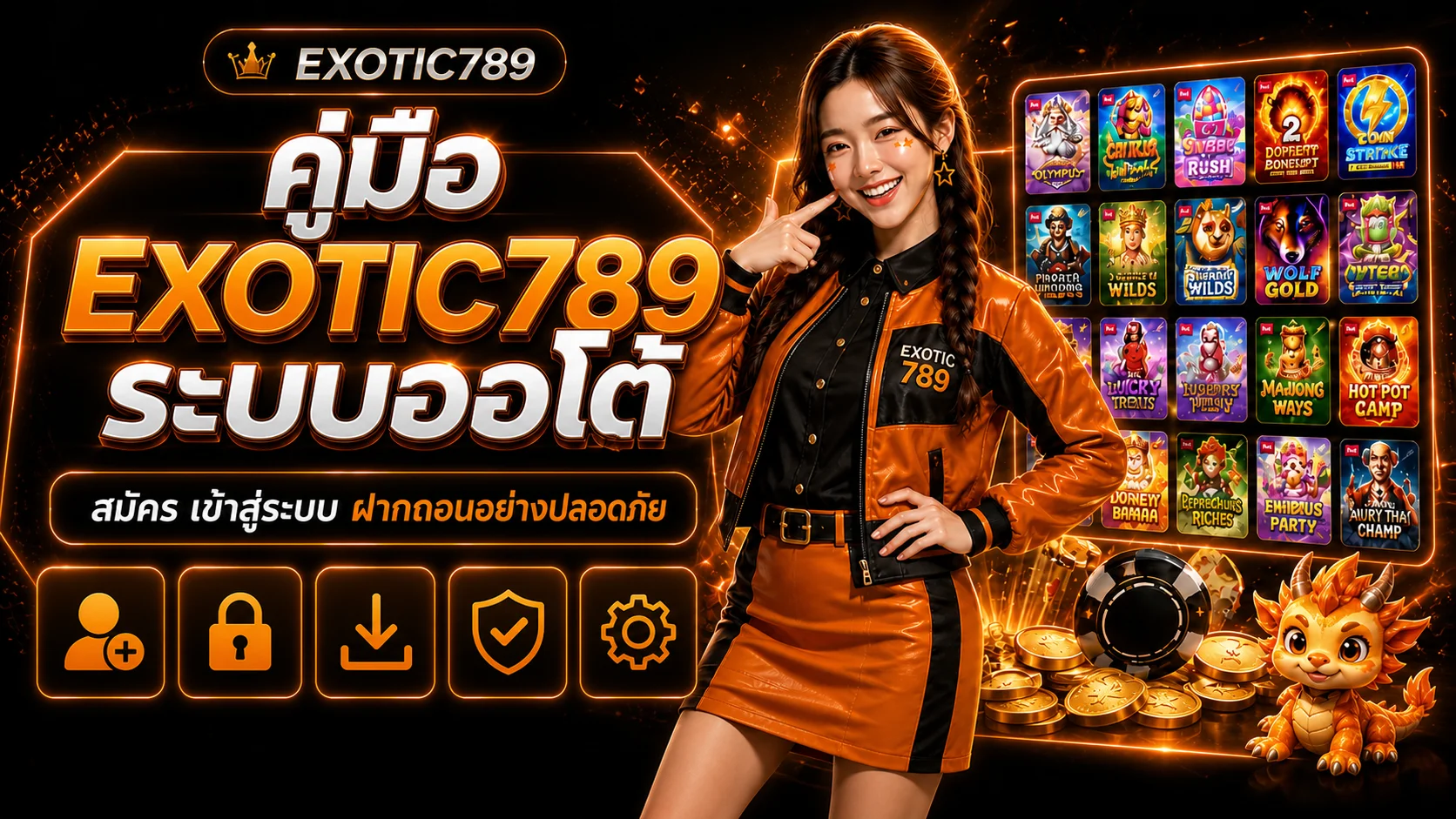 EXOTIC789 ระบบออโต้ สมัคร ฝากถอนอย่างปลอดภัย